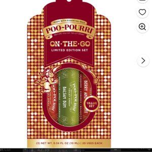 Poo-Pourri Holiday On-The-Go Set 10mL x 3